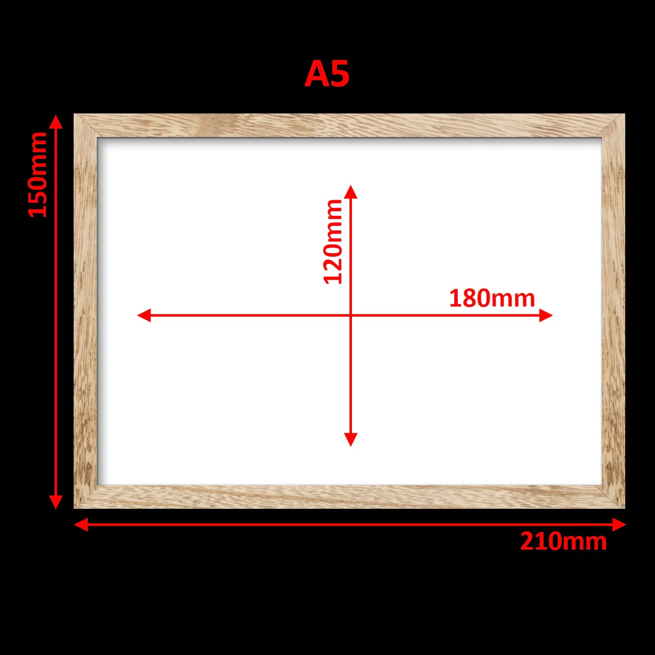 Virtual Frame Combo 2 Pc | A Sizes | (Available in Dark, Medium & Light Wood) - Image 16