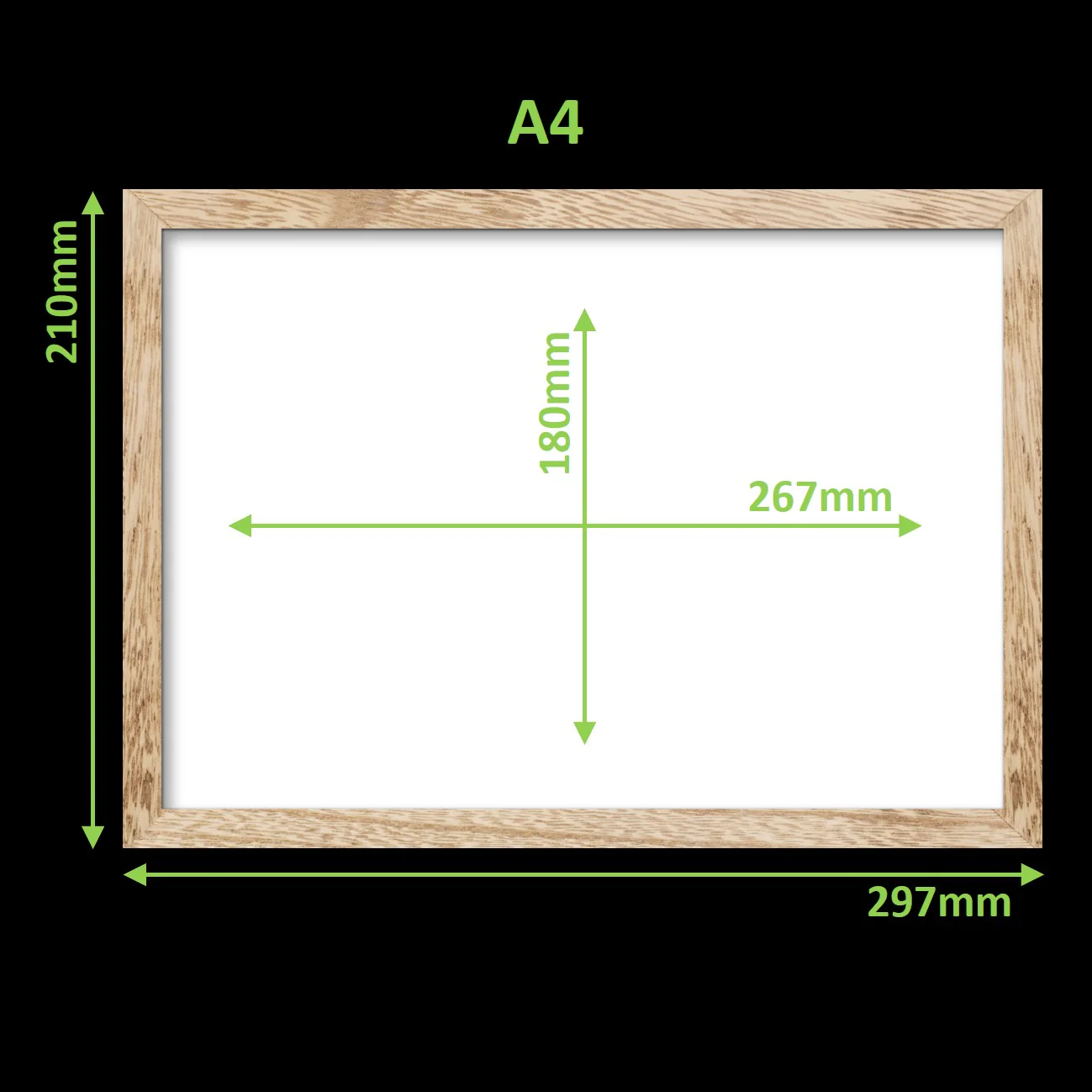 Virtual Frame Combo 2 Pc | A Sizes | (Available in Dark, Medium & Light Wood) - Image 17