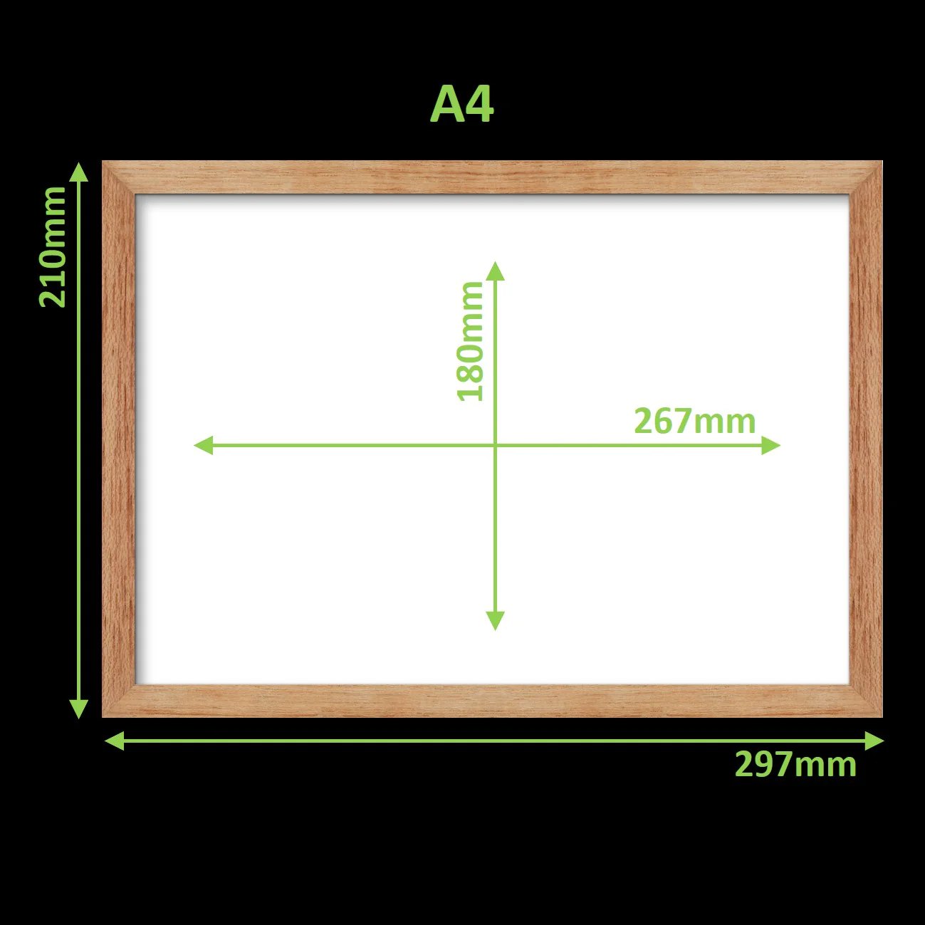 Virtual Frame Combo 20 Pc | A Sizes | (Available in Dark, Medium & Light Wood) - Image 10