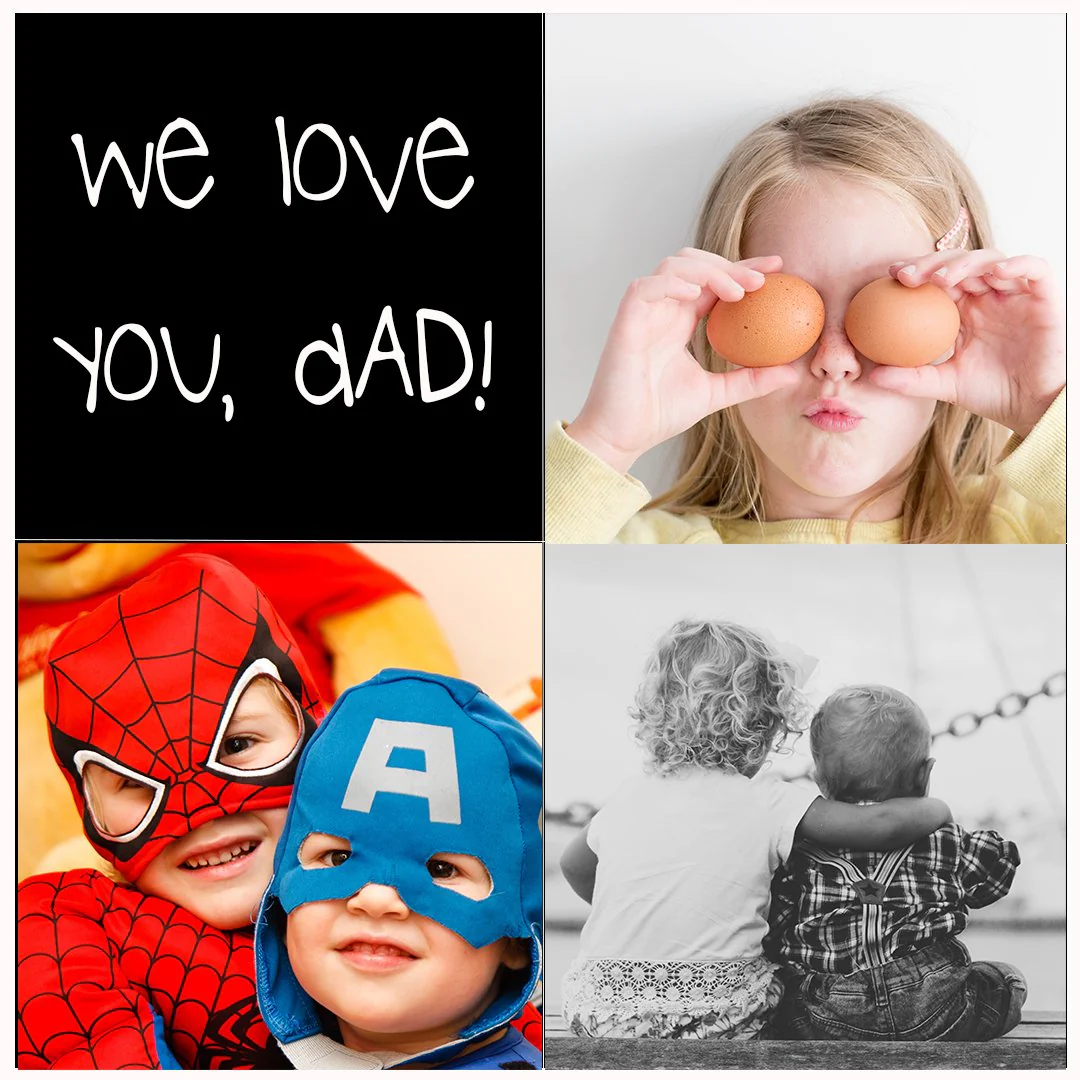 Father's Day: 200 x 200 Square Design