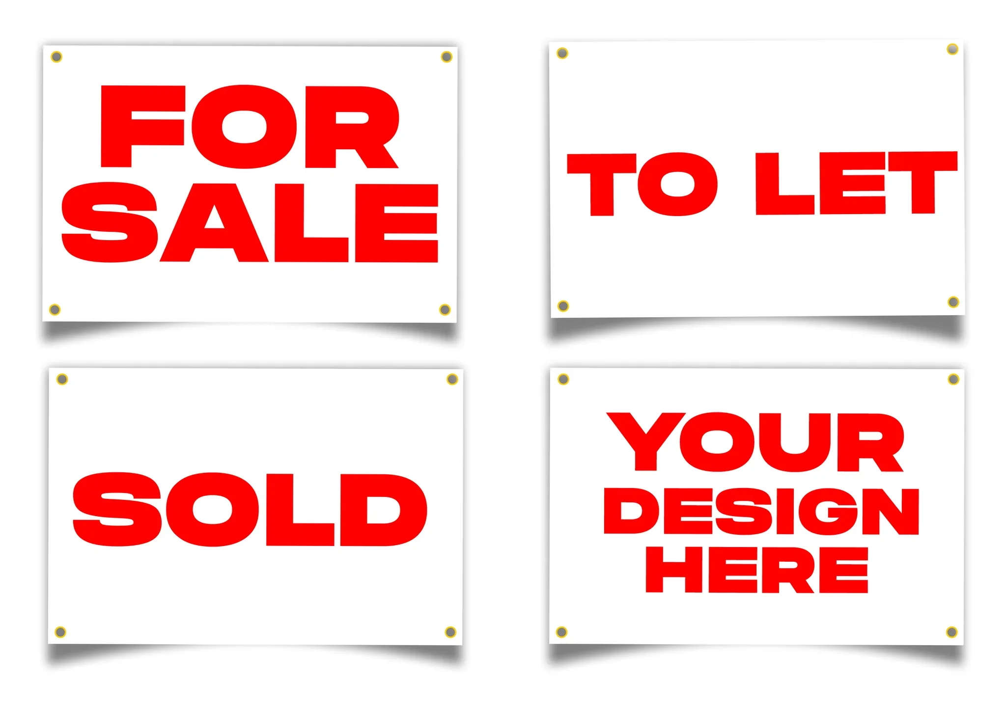 3mm Double-Sided Correx Estate Agent Boards - 40x60cm - Standard - Image 2