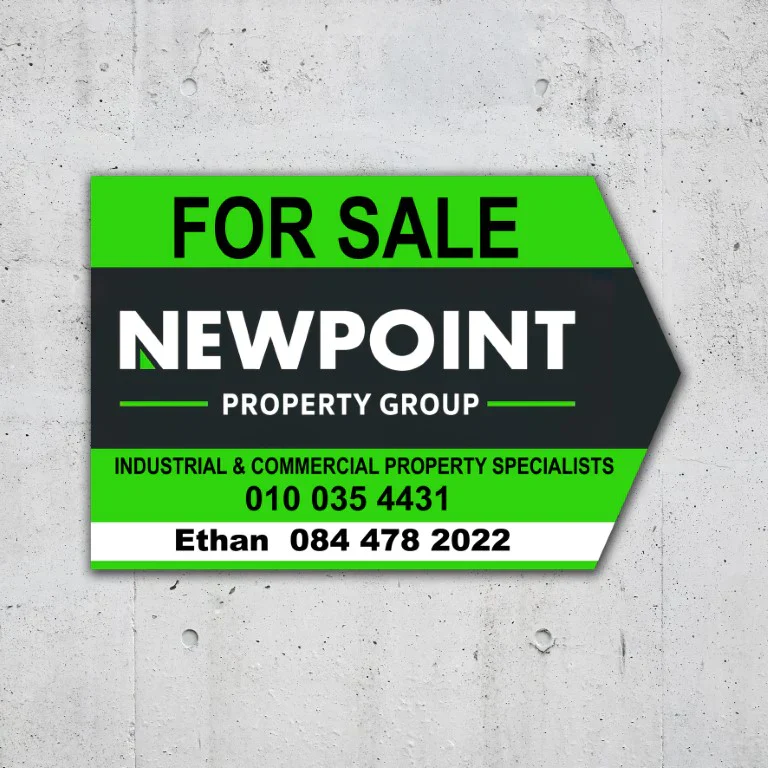 3mm Double Sided Correx Estate Agent Boards - 40x60cm - with directional Arrow - Image 2