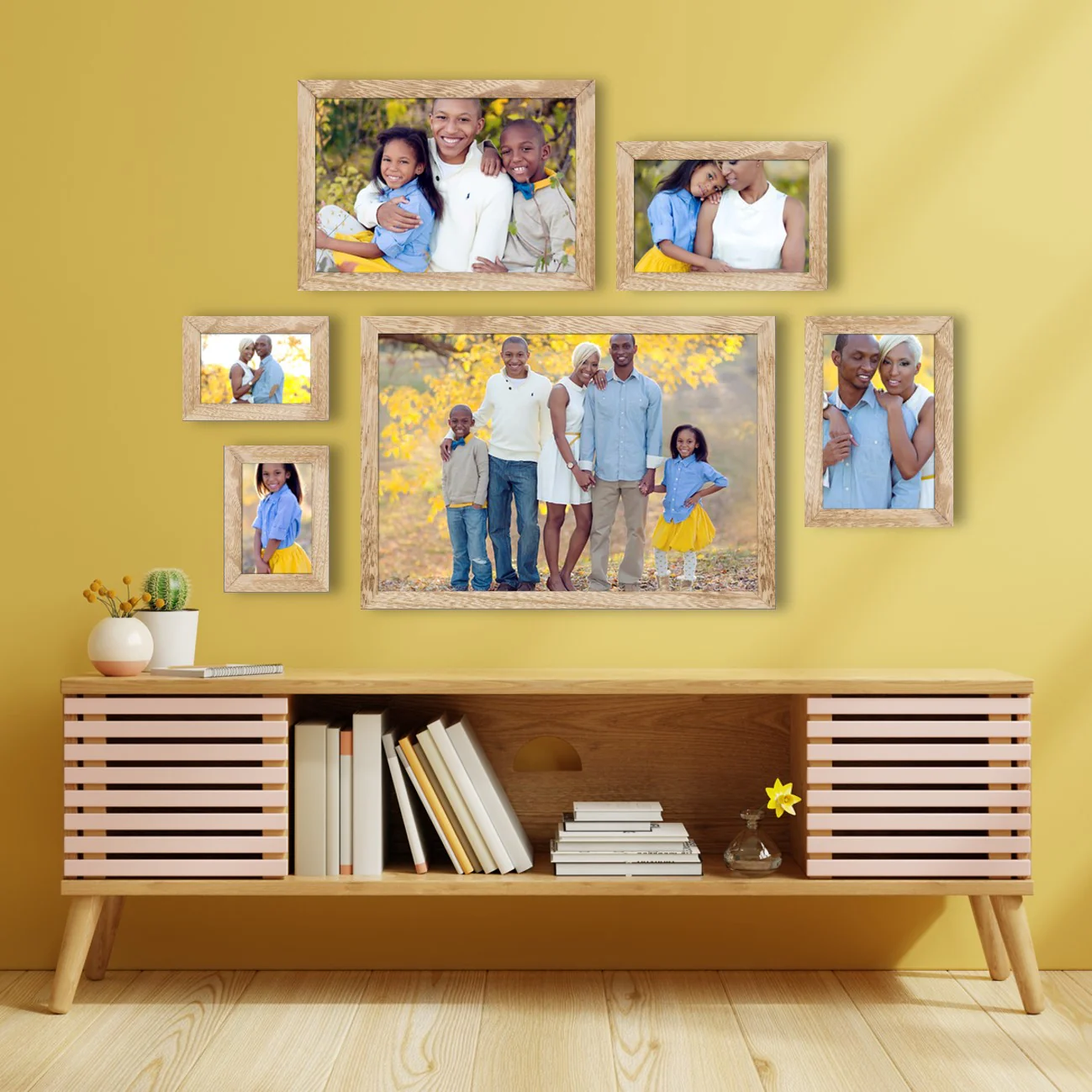 6 Piece Virtual Frame Combo | M62 | (Available in Dark, Medium & Light Wood) - Image 11
