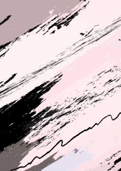 Abstract blush and black - Image 3
