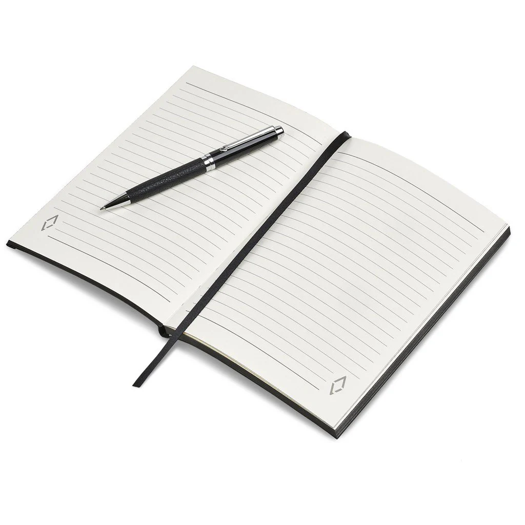 Alex Varga Corinthia Soft Cover Notebook & Pen Set - Image 2