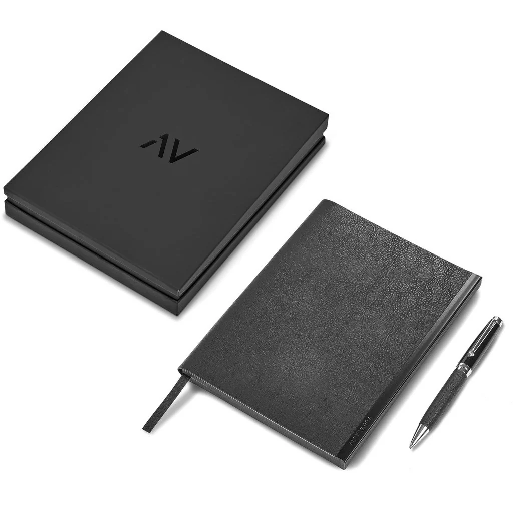 Alex Varga Corinthia Soft Cover Notebook & Pen Set - Image 3