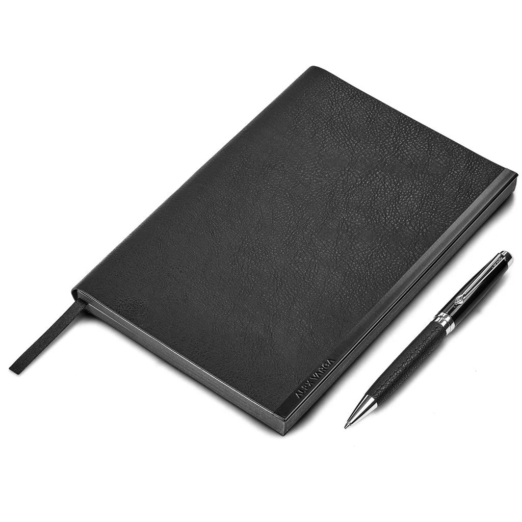 Alex Varga Corinthia Soft Cover Notebook & Pen Set - Image 9