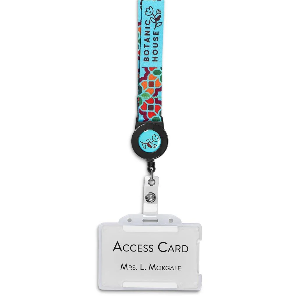 Altitude Badge Reel Double-Sided Satin Lanyard - Image 4