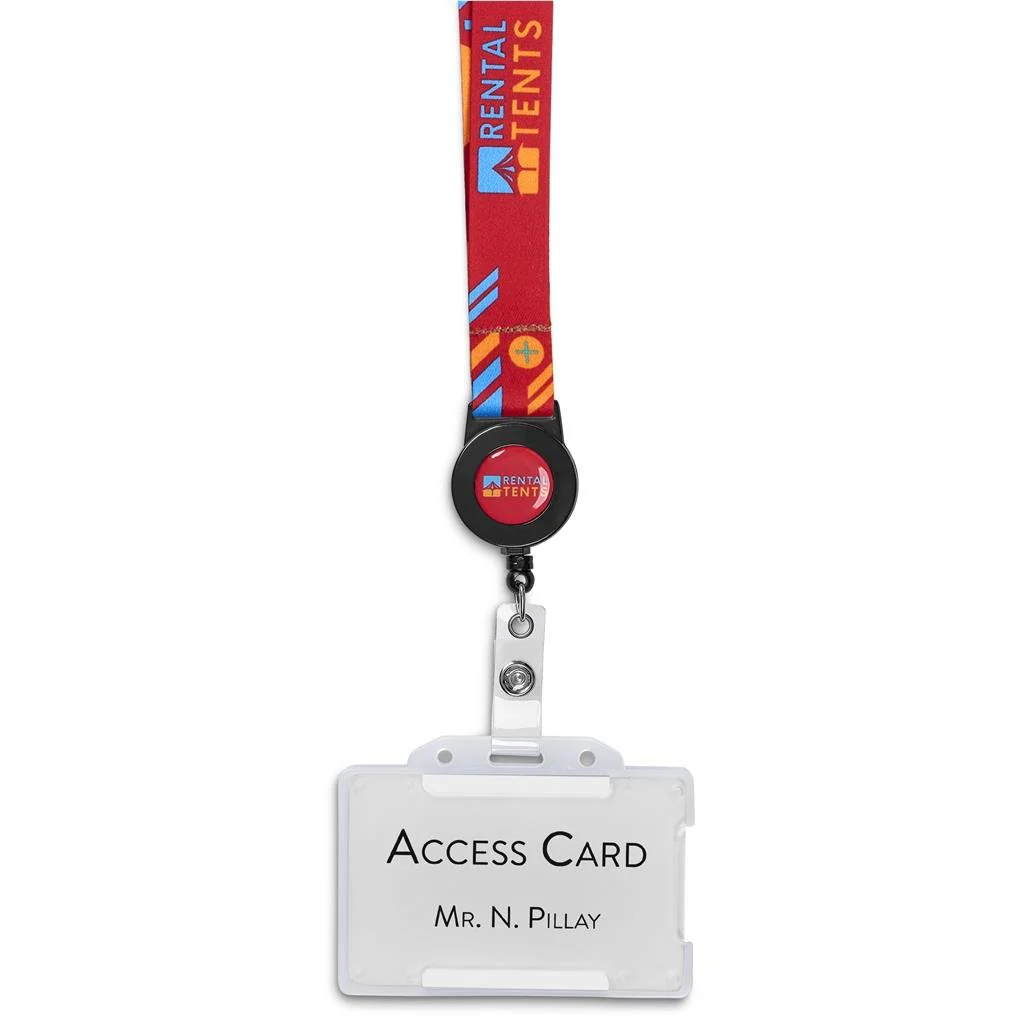 Altitude Badge Reel Single-Sided Satin Lanyard - Image 10