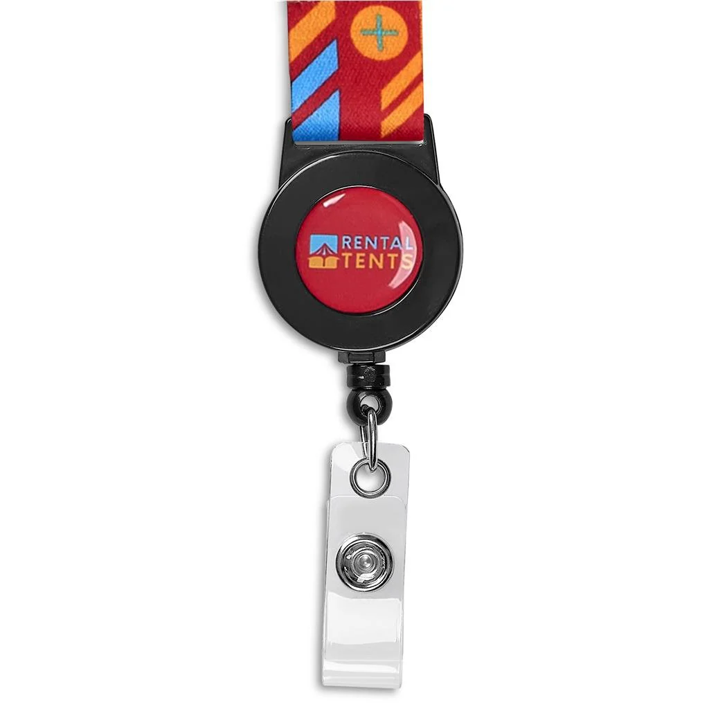 Altitude Badge Reel Single-Sided Satin Lanyard - Image 12