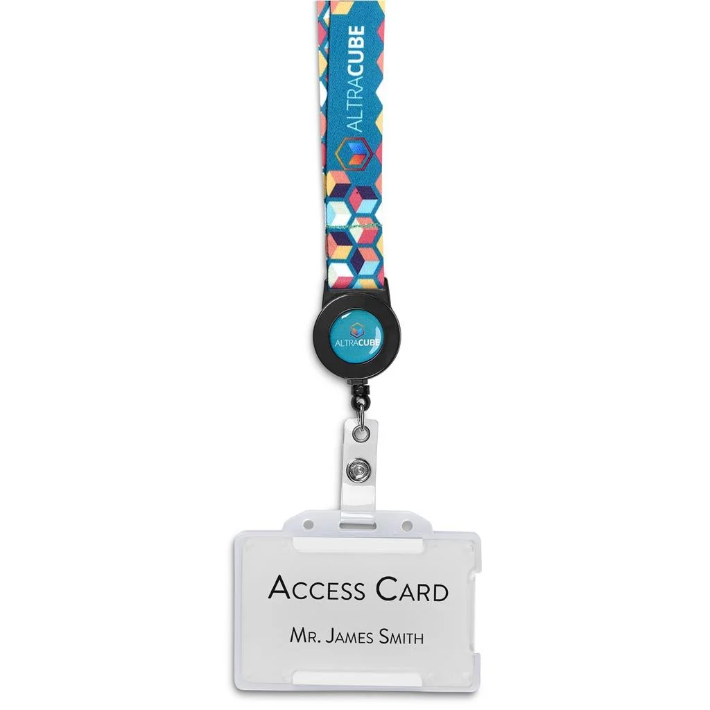 Altitude Badge Reel Single-Sided Satin Lanyard - Image 13