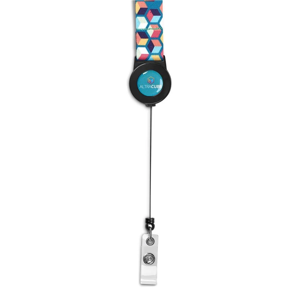 Altitude Badge Reel Single-Sided Satin Lanyard - Image 9