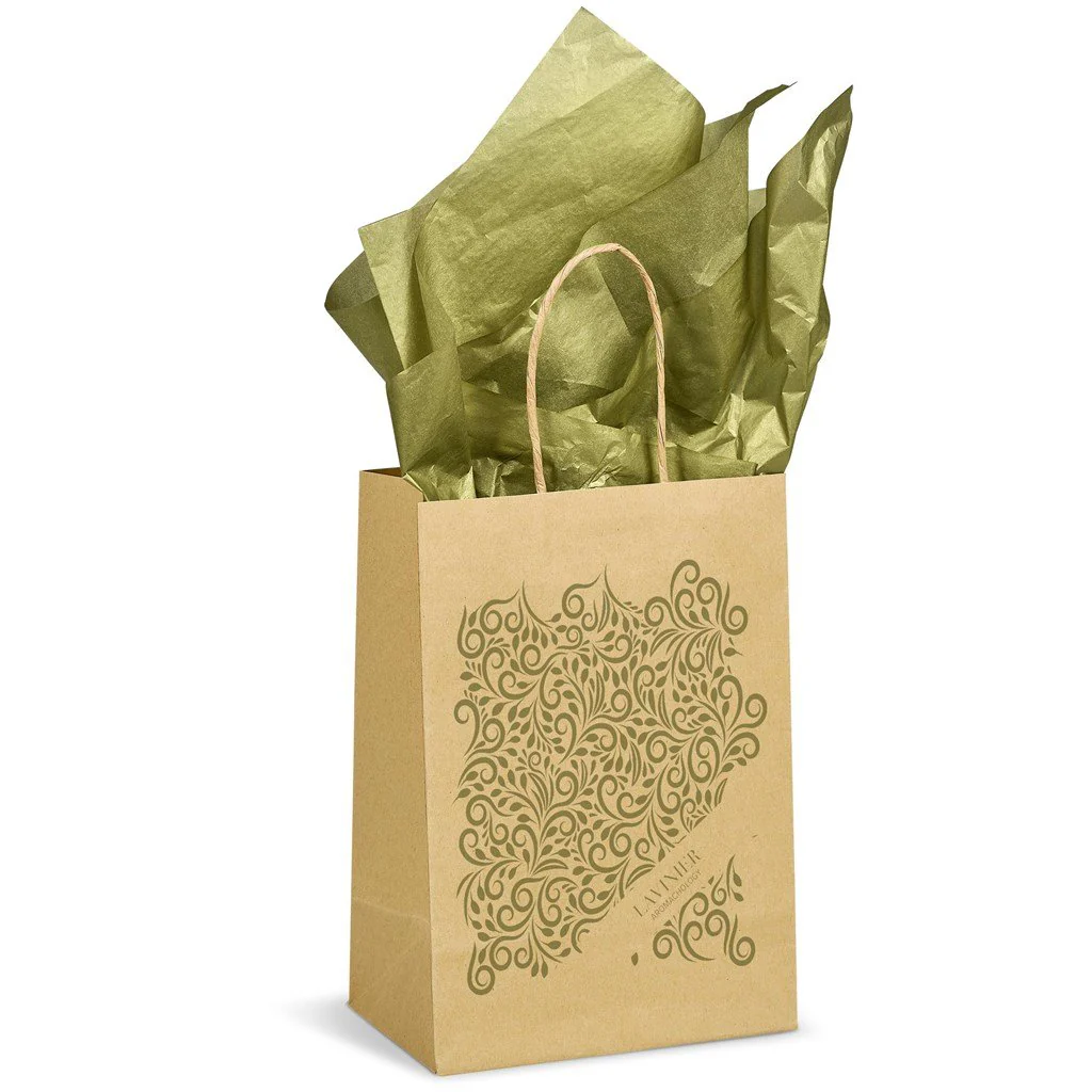 Altitude Ecological Digital Print Mini Paper Gift Bag 150gsm - Image 3