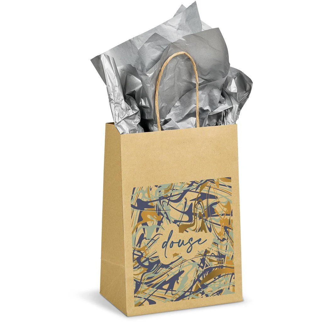 Altitude Ecological Digital Print Mini Paper Gift Bag 150gsm - Image 4