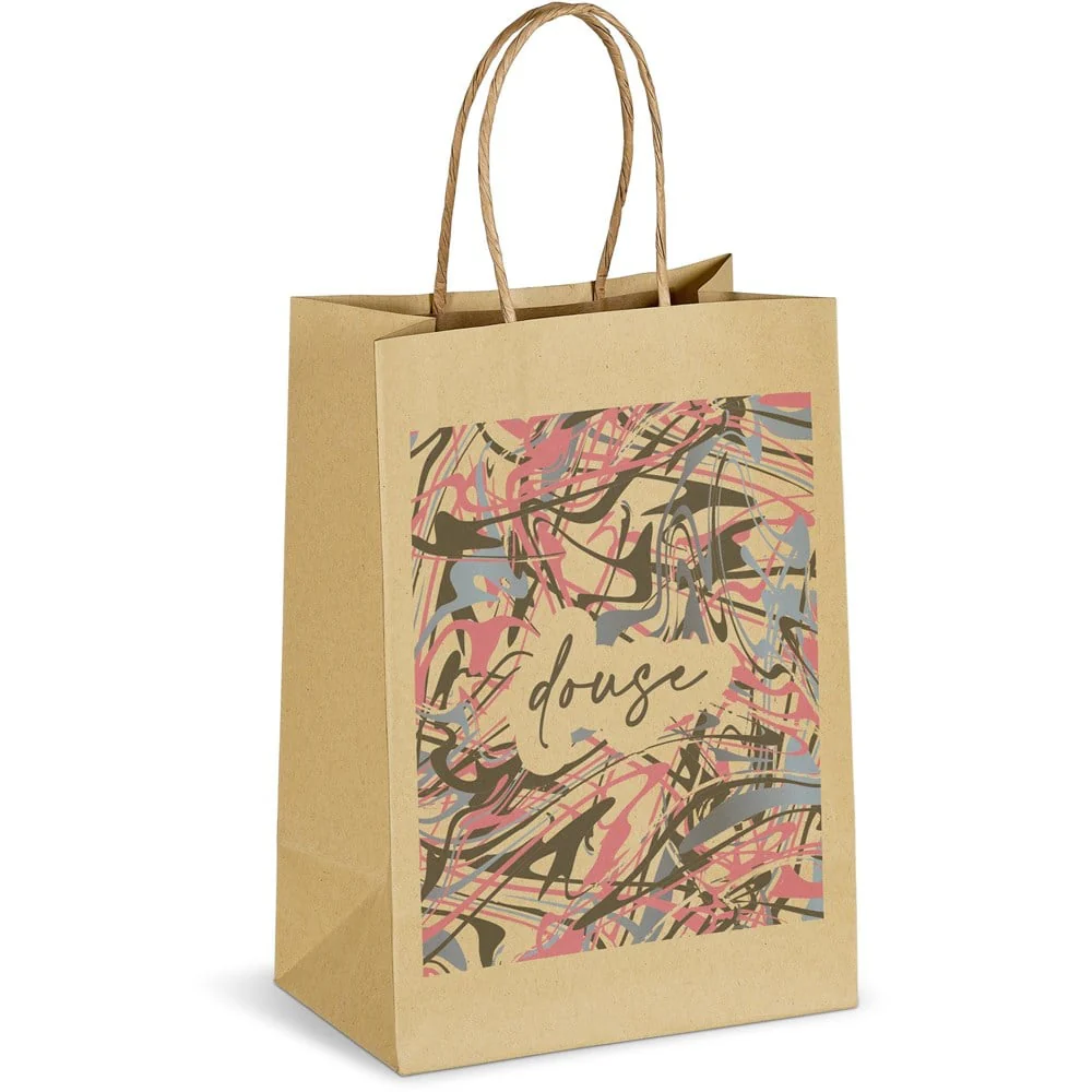 Altitude Ecological Digital Print Mini Paper Gift Bag 150gsm - Image 6