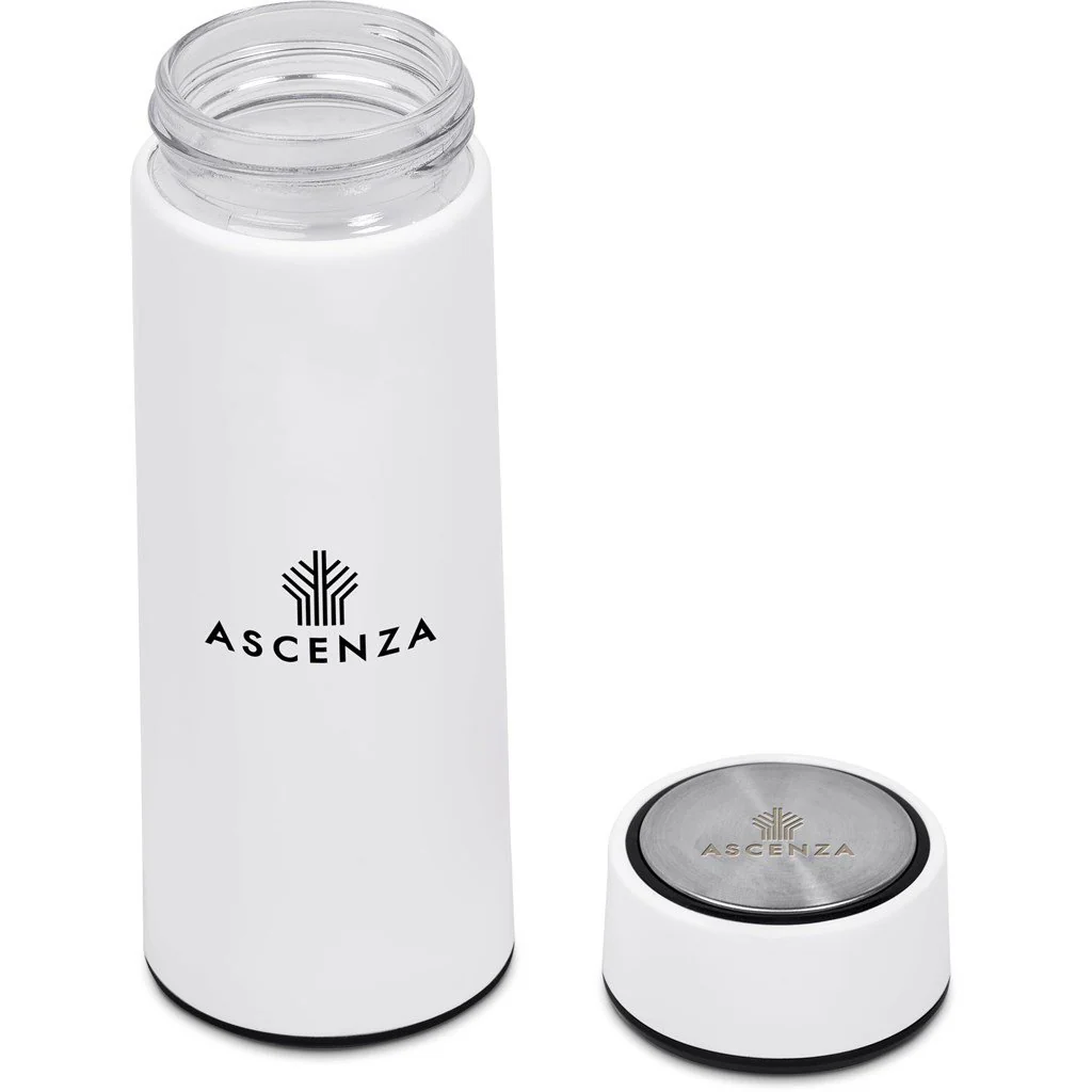 Altitude Tiesto Glass & Plastic Double-Wall Water Bottle - 400ml - Image 3
