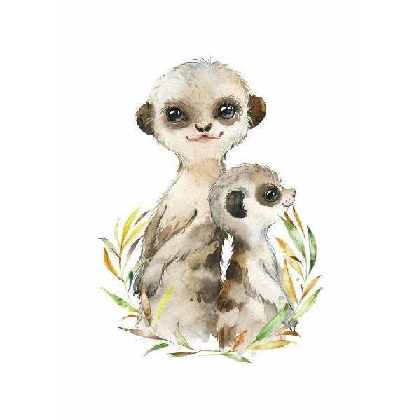Baby Safari Animal Wall Art - Image 3
