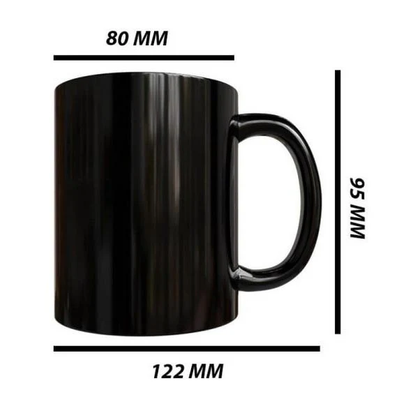 Personalised Black Color Changing Magic Mug - Image 5