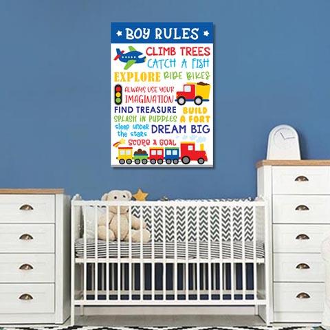 Boys: Set of 1 - Boys Rules - Image 3