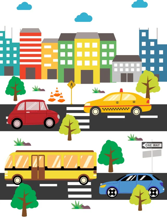 Boys: Set of 1 - Cars and city - Image 2