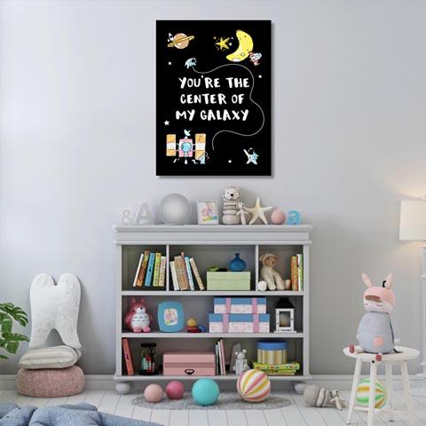 Boys: Set of 1 - You are the center of my Galaxy - Image 3