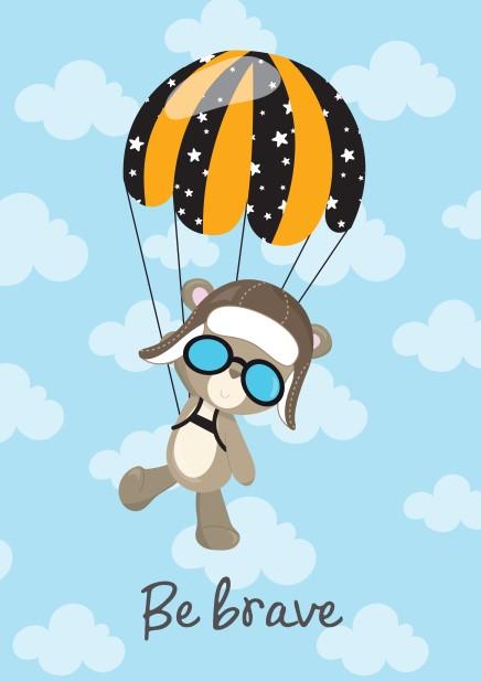 Boys: Set of 3 - Aviator Bear - Image 3