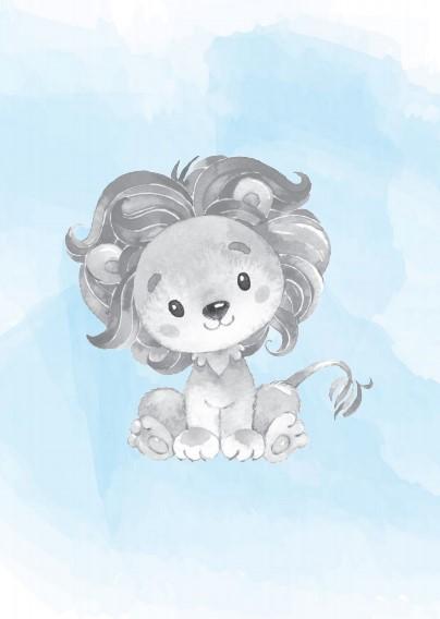 Boys: Set of 3 - Born to be wild grey animals - Image 4