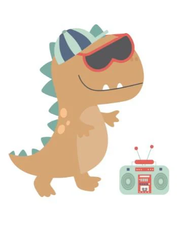 Boys: Set of 3 - Dino Dudes Hear Him Roar - Image 2