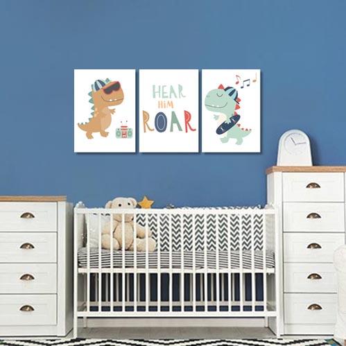 Boys: Set of 3 - Dino Dudes Hear Him Roar - Image 5
