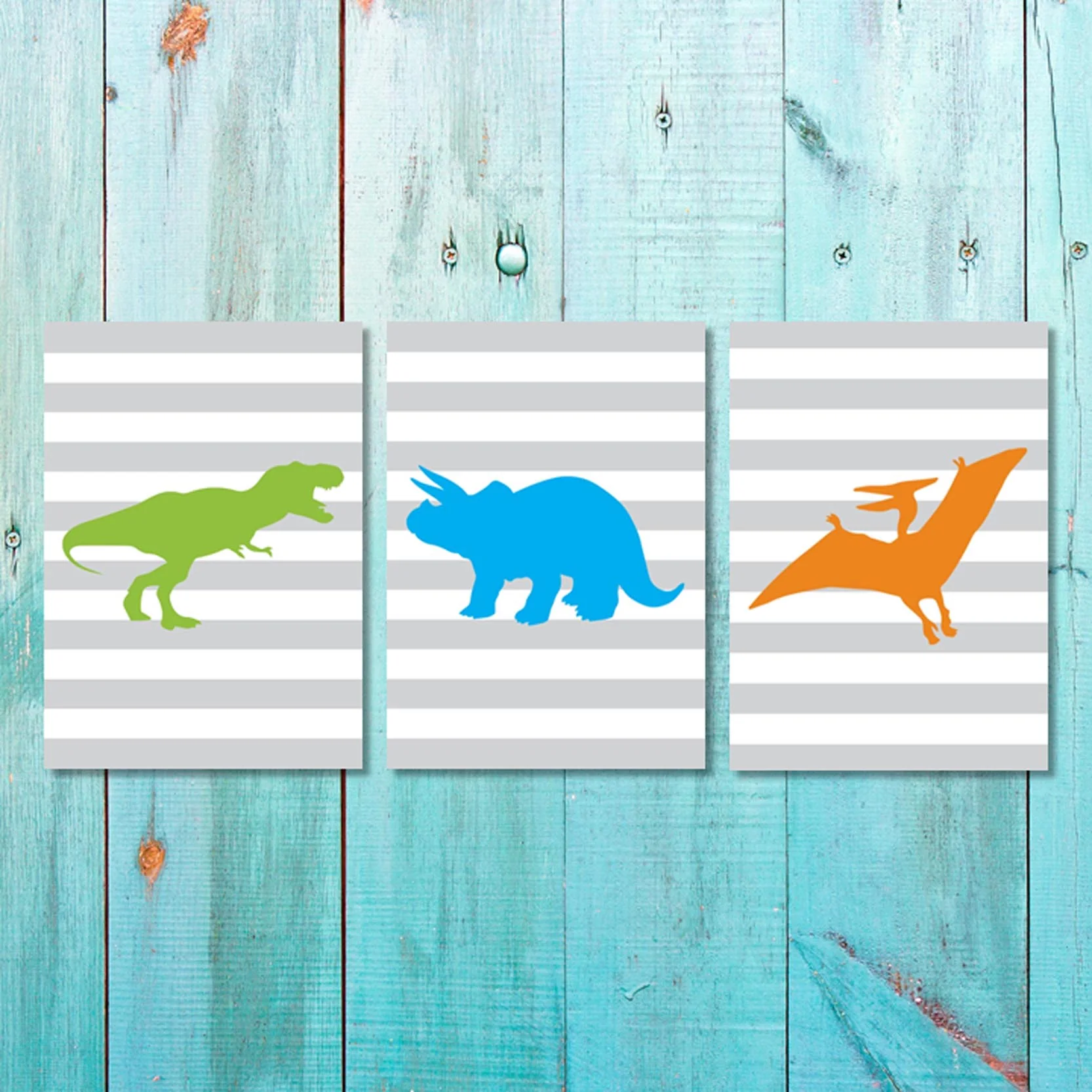 Boys: Set of 3 - Dino Shadow (2)