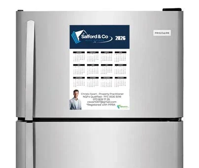 Branded Magnetic Fridge Calendars (Various sizes | cardboard with magnets) - Image 4