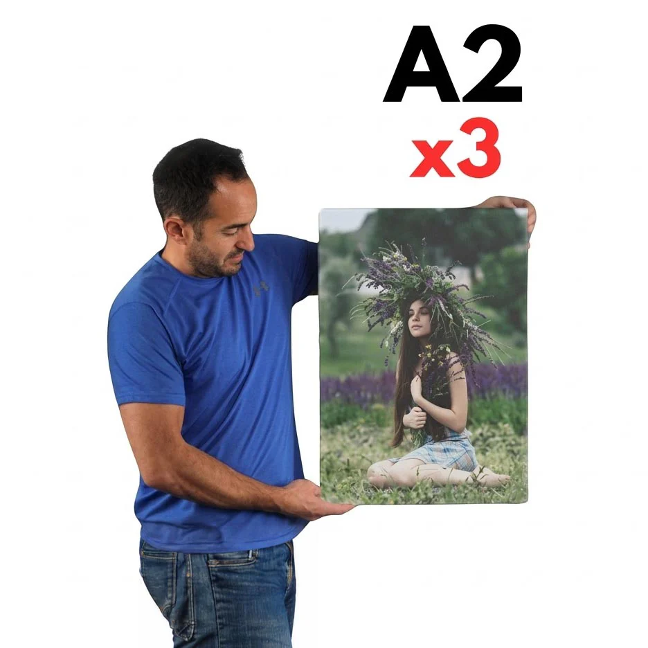 Buy one A2 Canvas, Get two FREE! (Total 3 x A2!)