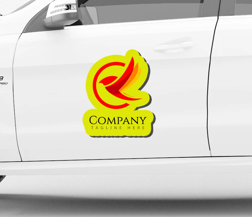 Car Magnets (Set of 2) - Custom Shape - Image 2