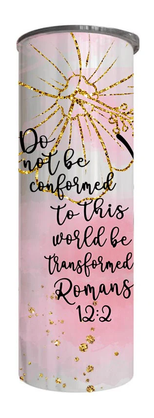 Christian - Grateful Design on Tumbler, Can, Flask, or Water bottle - Image 3