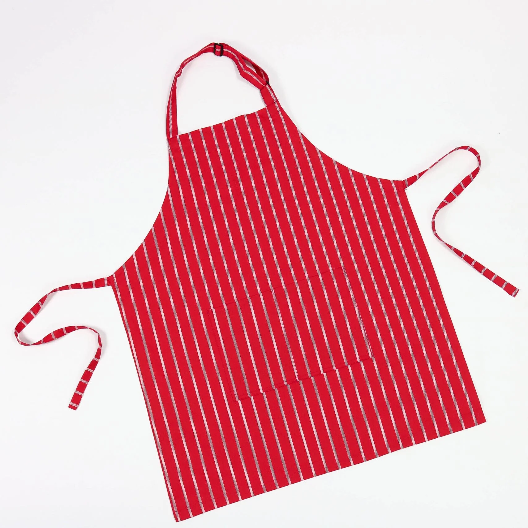 Personalised Apron - Classic Striped / Butcher with pocket - adjustable fit - Image 2