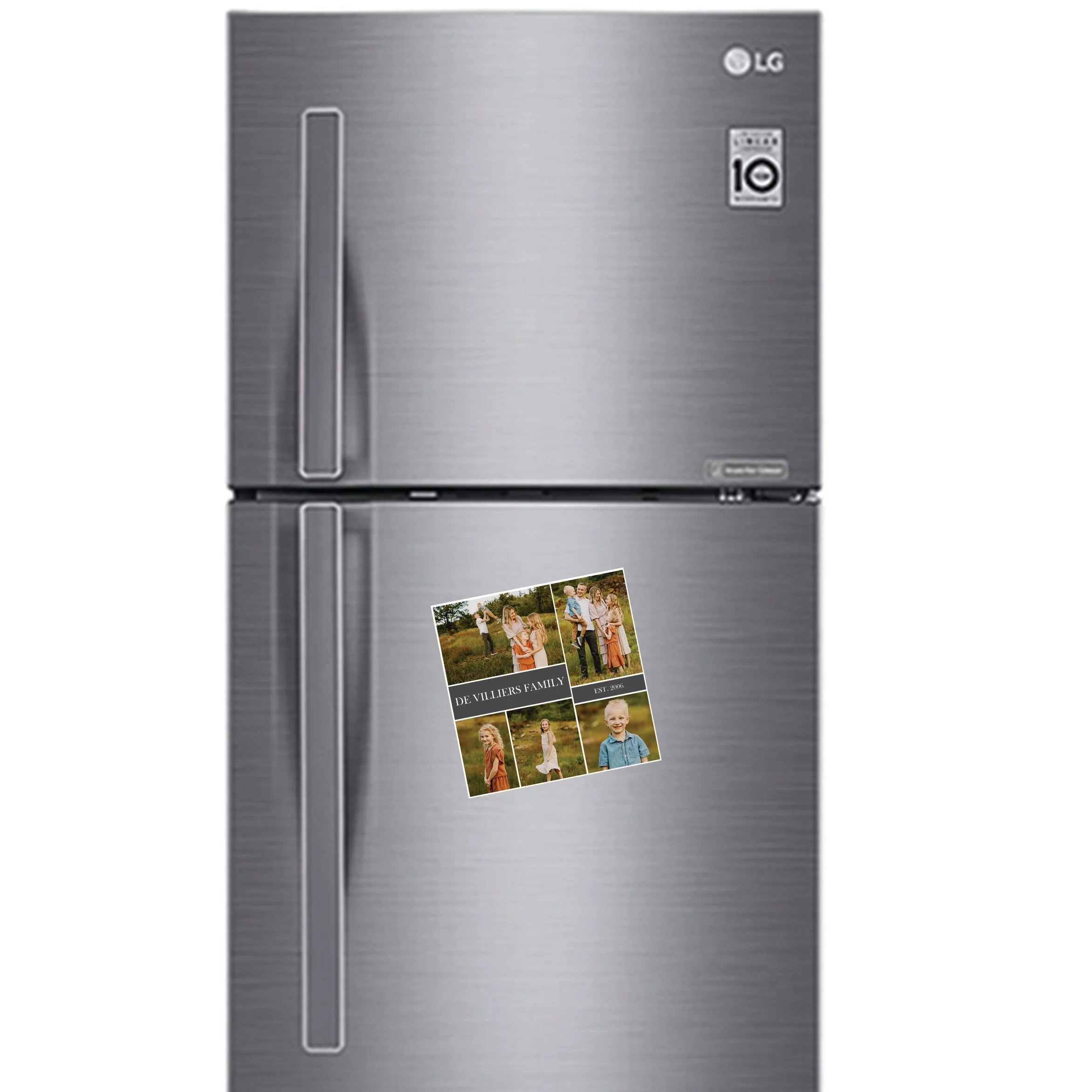 Photo Fridge Magnets "Home is Where the Heart is" Collage (Pack of 2) - Image 3