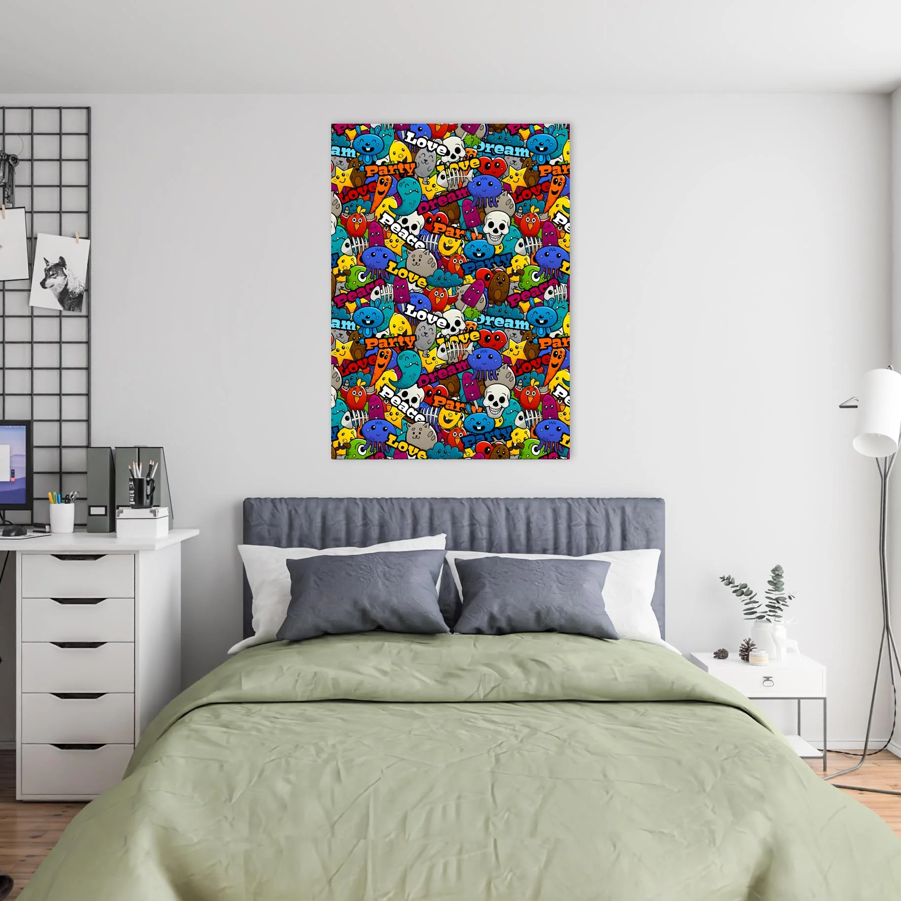 Teen Boys: Set of 1 - Graffiti Art (2)