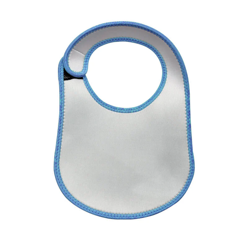 Personalised Neoprene Kids Bib – Pink or Blue - Image 4