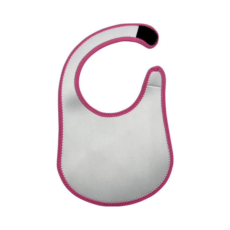 Personalised Neoprene Kids Bib – Pink or Blue - Image 5