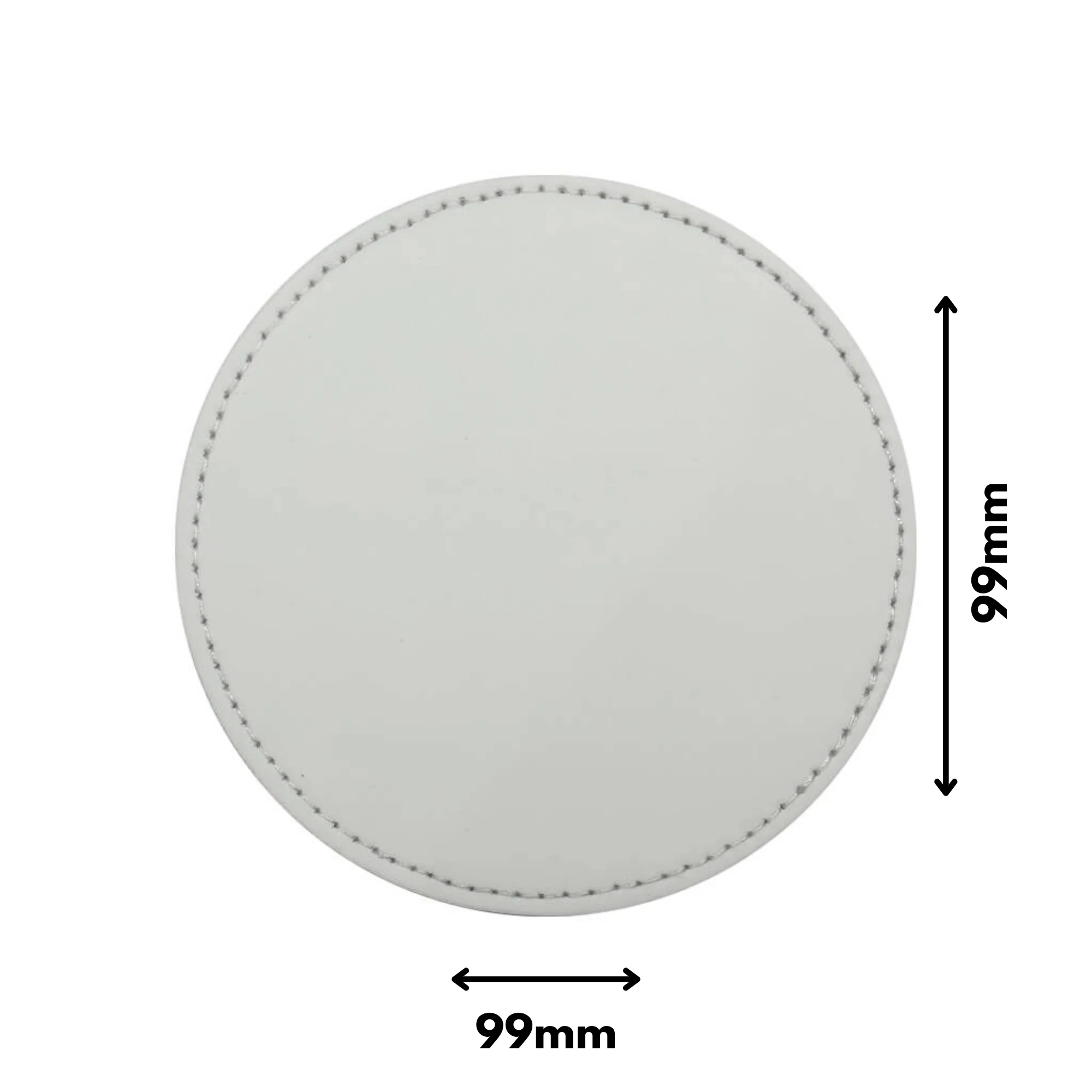Personalised Premium Round PU Coasters – Custom Printed Photo or Logo (Sets of 4, 6, 8 or 12) - Image 6