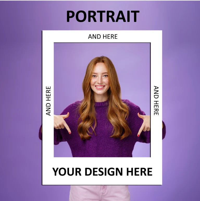 Customized Selfie Photo Frame Prop - Image 2