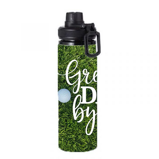 Dad - Greatest Dad By Par Design on Tumbler, Can, Flask, or Water bottle - Image 5