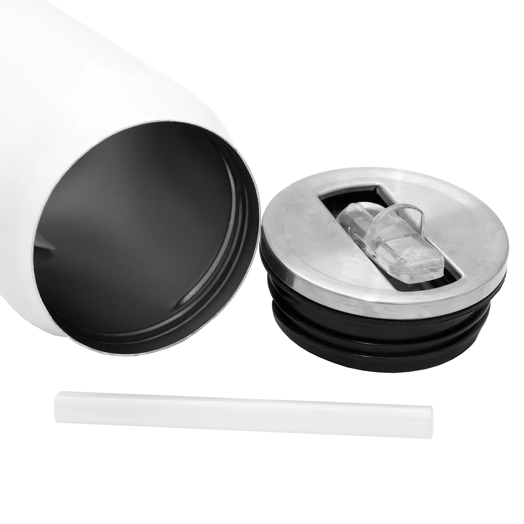 Personalised Double wall Stainless Steel 250ml Can (White) - Image 10