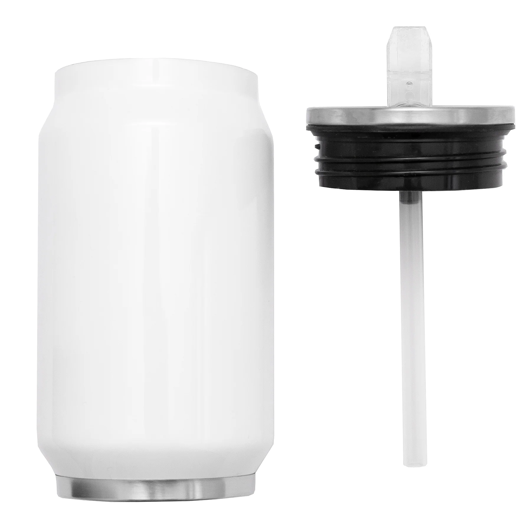 Personalised Double wall Stainless Steel 250ml Can (White) - Image 6