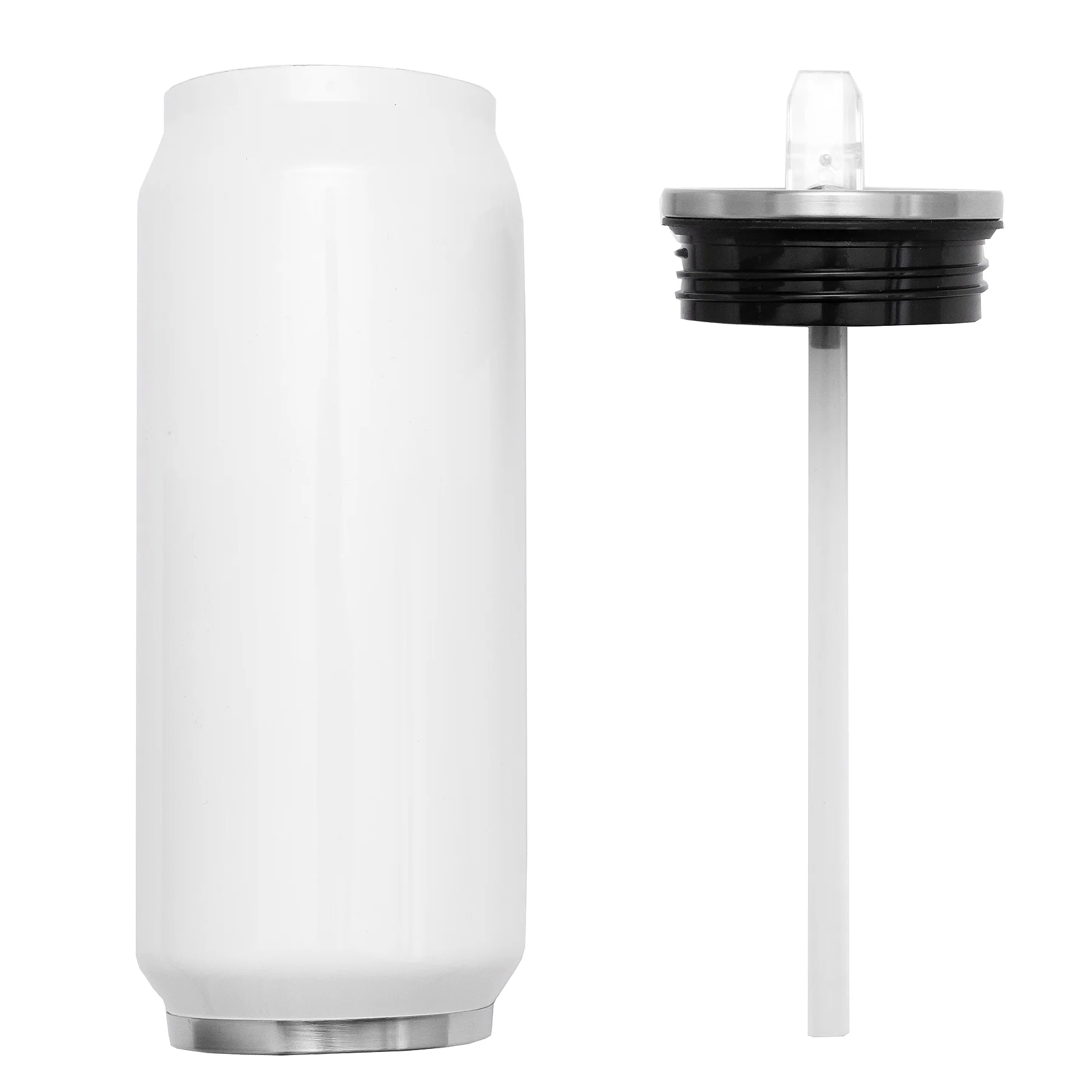 Personalised Double wall Stainless Steel 250ml Can (White) - Image 8