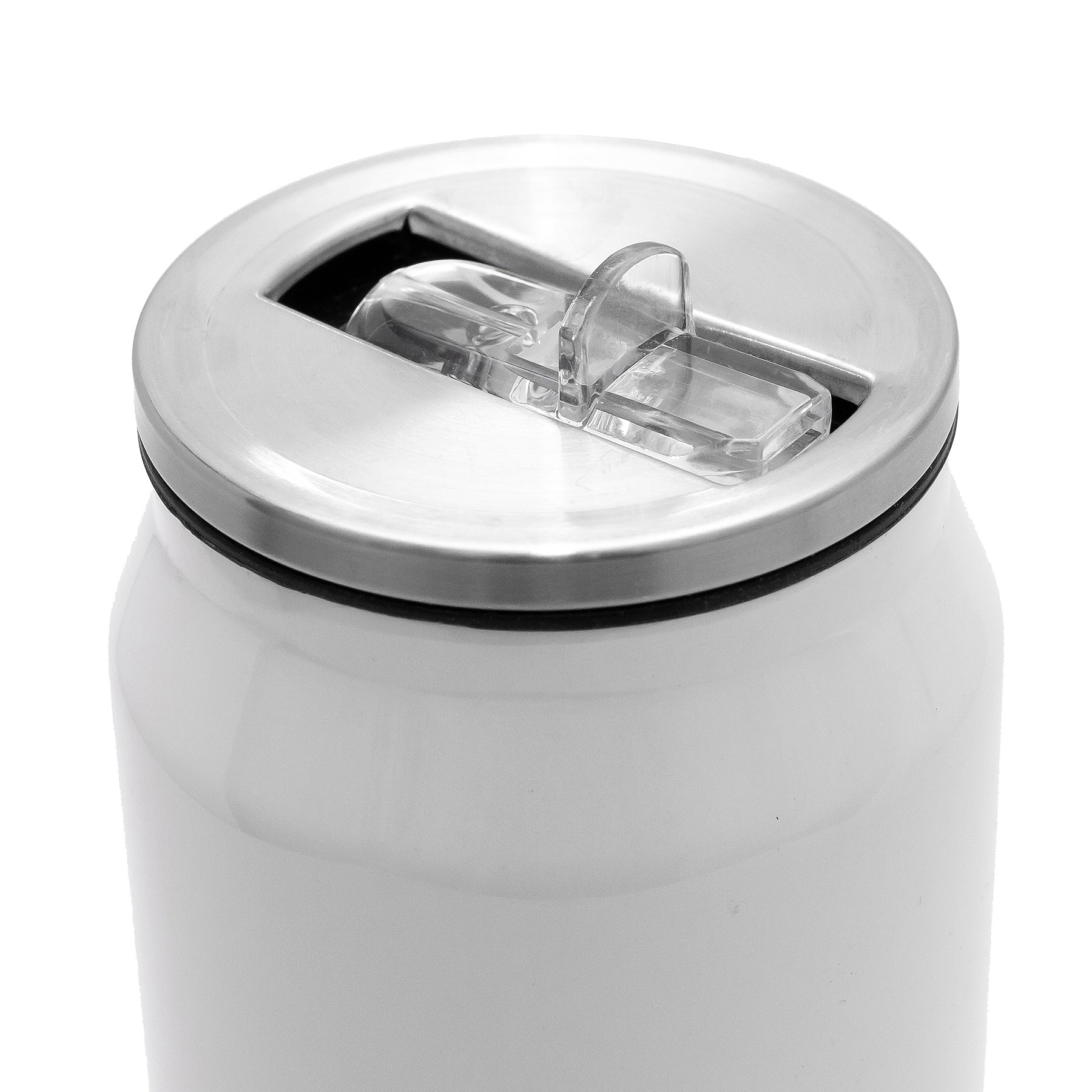 Personalised Double wall Stainless Steel 400ml Can (White) - Image 7