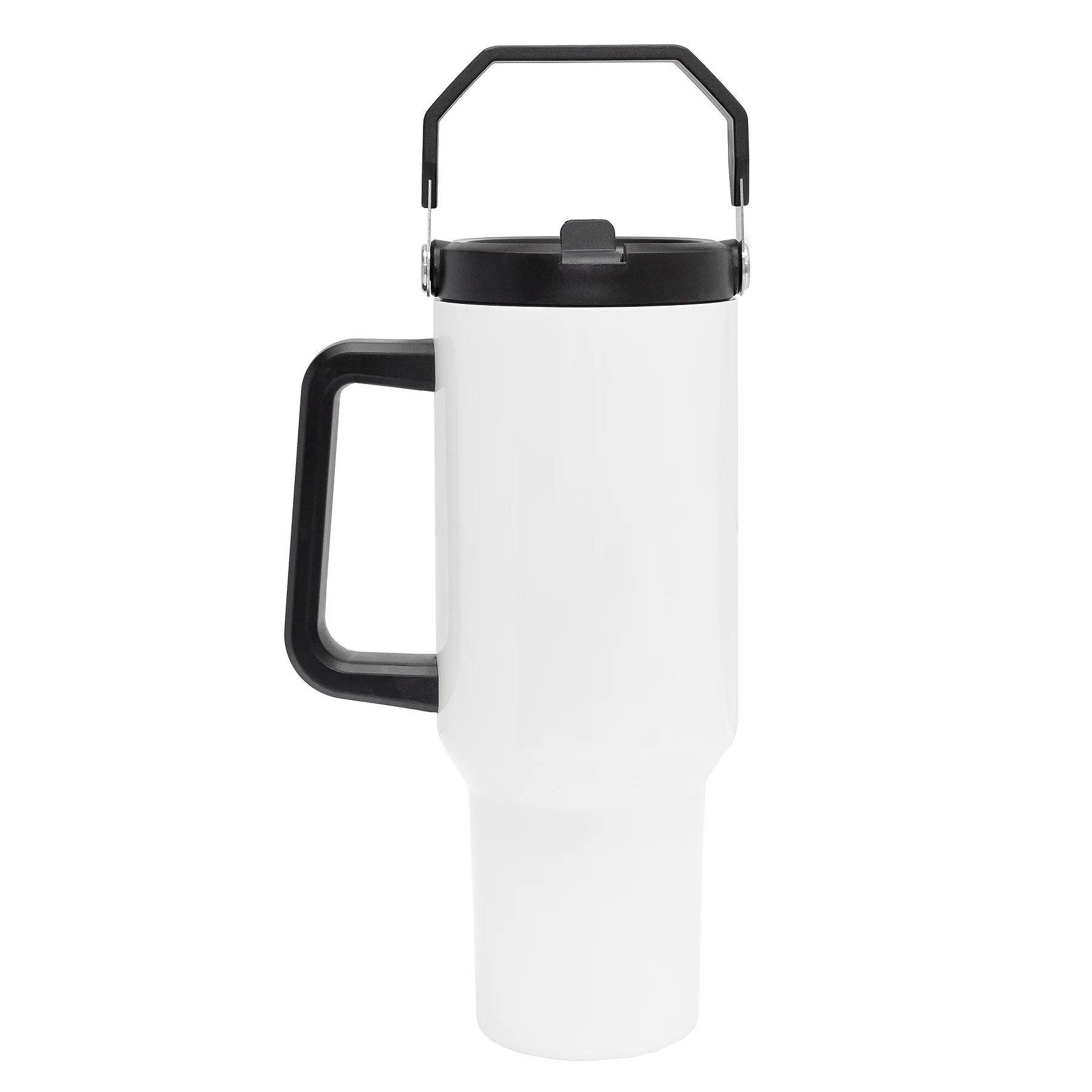 Personalised Double Wall Stainless Steel 40oz Big Jack Tumbler White - Image 5