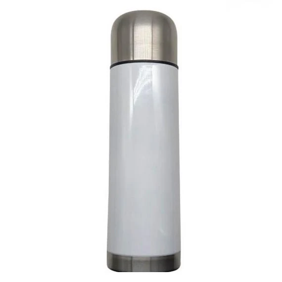 Personalised Thermal Flask | Double Wall Stainless Steel | 750ml | White - Image 3
