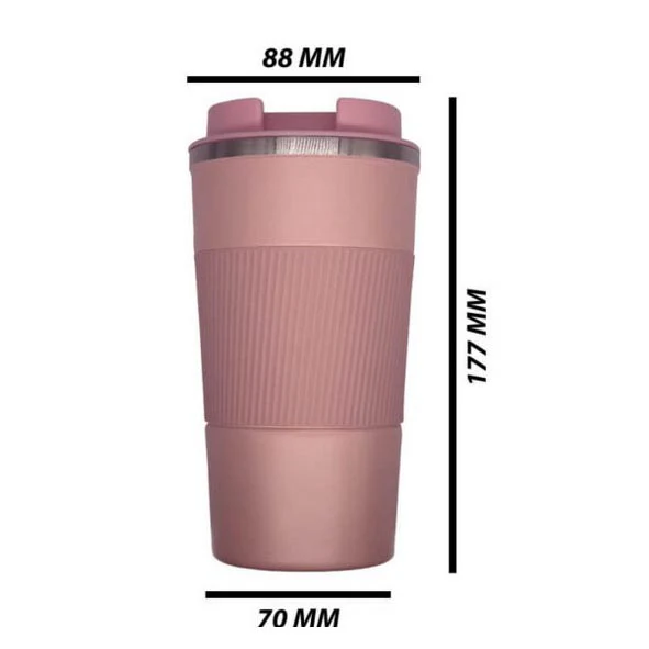 Double Wall Stainless Steel Engraving Cappuccino Mug (Available in Various Colors) - Image 8