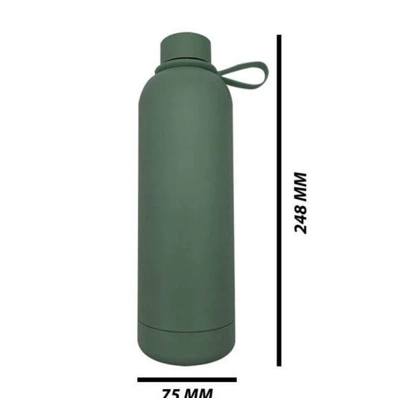 Double Wall Stainless Steel Engraving Luxury 750ml Water Bottle - Image 19